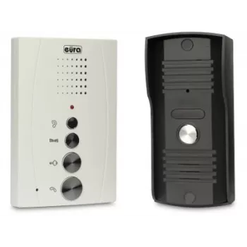 INTERCOM EURA ADP-11A3 ''INVITO'' b/ακουστικό λευκό