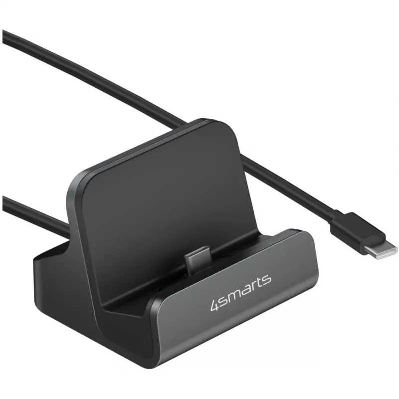 4smarts Βάση φόρτισης VoltDock USB-C 60W Γκρι (541426)