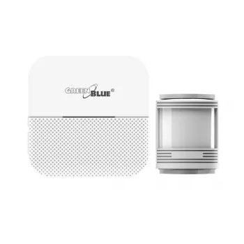 GreenBlue GB212 Ασύρματο κουδούνι εισόδου, ανιχνευτής κίνησης, 52 μελωδίες, 230 V, έως 8 αισθητήρες