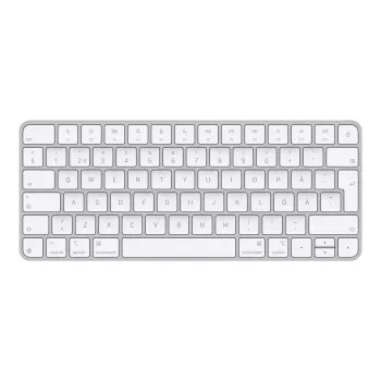 Συμπαγές ασύρματο πληκτρολόγιο Bluetooth Apple Magic, λευκό, διάταξη αγγλικά/σουηδικά (MXCL3S/A)