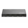 Digitus διακόπτης HDMI 4K 3x1 μέταλλο μαύρο 18 Gbit/s