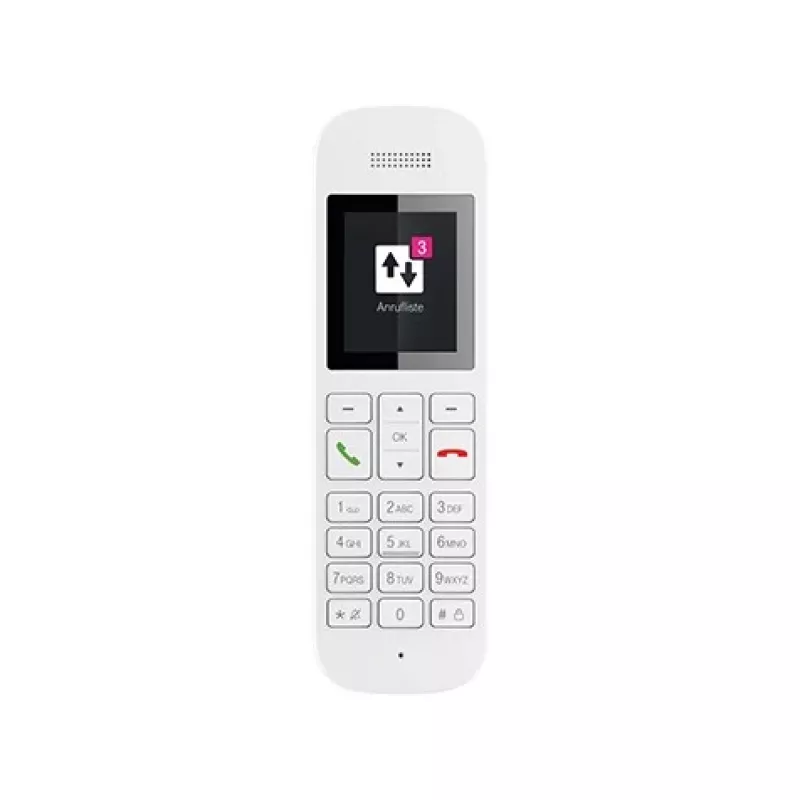 Τηλέφωνο Telekom Sinus A12 αναλογικό/DECT λευκό