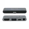 Σταθμός σύνδεσης tablet Apple DeLOCK Mini Σταθμός σύνδεσης 4K 60 Hz