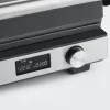 Γκριλ επαφής Severin KG 2380 μαύρο ασημί 2000W ανοξείδωτο ατσάλι