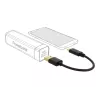 Καλώδιο φόρτισης USB DeLOCK Type-A σε USB Type-C 15 cm Μαύρο
