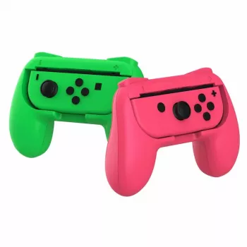 Λαβή χειριστηρίου SUBSONIC SA5490-1 Ροζ/Πράσινο για Nintendo Switch