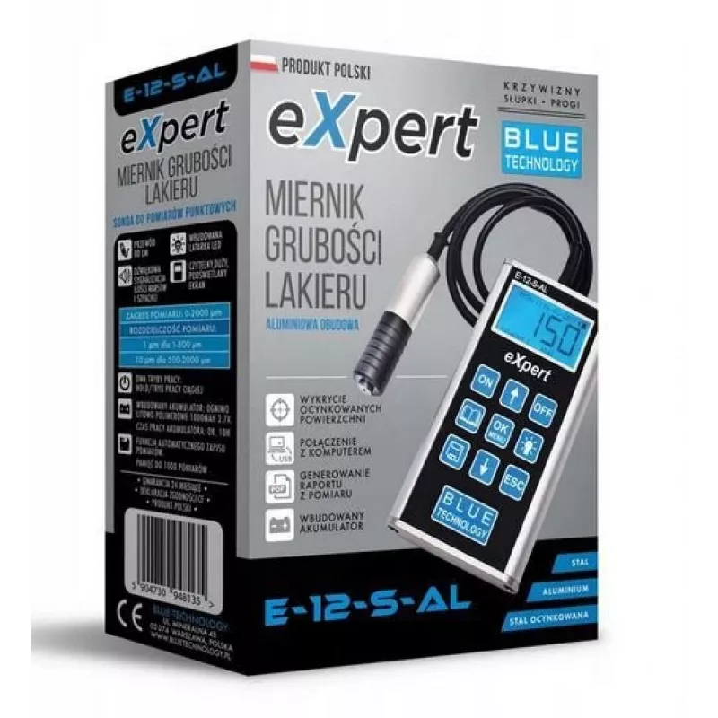ΜΕΤΡΗΤΗΣ ΠΑΧΟΥΣ ΒΕΡΝΙΚΙΟΥ E-12-S-AL (eXpert)