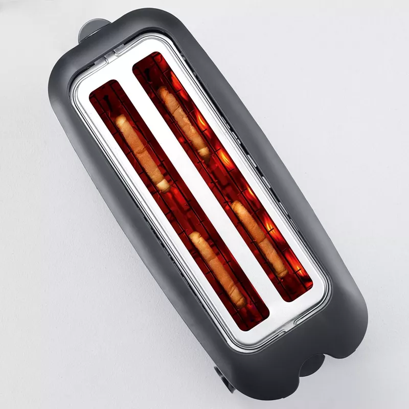 Severin Toaster 4 φέτες ανοξείδωτο AT 2509 (AT2509)