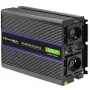Μετατροπέας QOLTEC Monolith 3000 MS Wave, 12V→230V, 1500/3000W, με USB