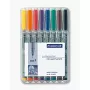 Μαρκαδόρος Staedtler 316 WP8 μαύρο μπλε καφέ πράσινο πορτοκαλί κόκκινο βιολετί κίτρινο