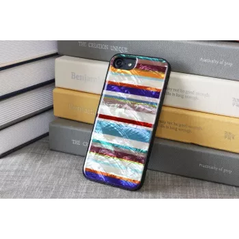 Θήκη προστασίας iKins για Apple iPhone 8/7 — μαύρο σχέδιο Equator