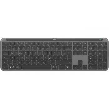 Logitech K950 Signature λεπτό Πληκτρολόγιο Γραφείου RF Wireless + Bluetooth QWERTZ Γερμανικό Γραφίτης
