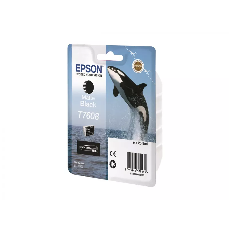 Epson C13T76084N10 μελανοδοχείο 1 τεμ. Original ματ μαύρο