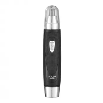 Trimmer ακριβείας Adler AD 2911 — Trimmer αυτιών και μύτης, μαύρο, 45 g