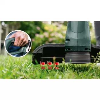 Μπαταριοκίνητο χορτοκοπτικό EasyGrassCut 18-260, 18 Volt (Πράσινο/Μαύρο, 2x Μπαταρία ιόντων λιθίου 2,0Ah, POWER FOR ALL ALLIANCE)