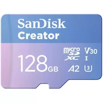 SanDisk Creator - Κάρτα Flash μνήμης (περιλαμβάνεται προσαρμογέας microSDXC σε SD)