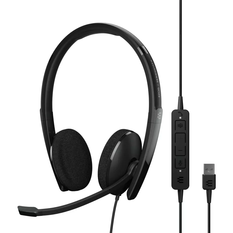 EPOS | SENNHEISER ADAPT 160T USB II Headset ενσύρματο headset γραφείο/call center USB Type-A μαύρο