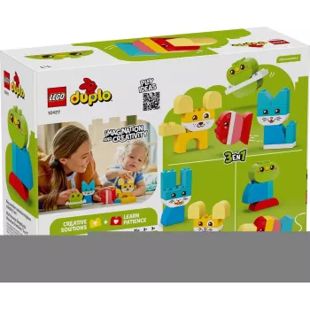 LEGO DUPLO 10477 3-in-1 Δημιουργικά Γλυκά Κατοικίδια
