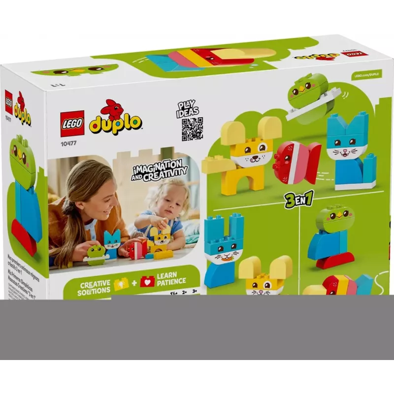LEGO DUPLO 10477 3-in-1 Δημιουργικά Γλυκά Κατοικίδια