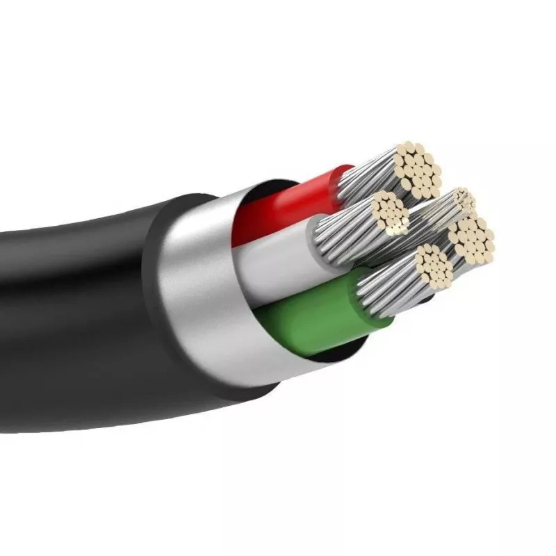 Καλώδιο USB Ugreen - Mini-USB 480 Mbit/s 3 m US132 (μαύρο)