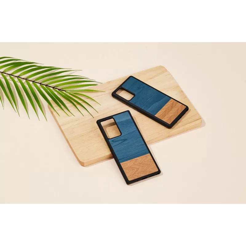 Θήκη κινητού man and wood Galaxy Note 20 Ultra Denim μαύρο