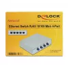 Μη διαχειριζόμενος διακόπτης DeLOCK 87588