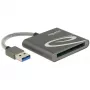 Αναγνώστης καρτών DeLOCK 91525 USB 3.2 Gen 1 Γκρι