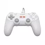 Ενσύρματο χειριστήριο παιχνιδιών GameSir T3 Lite WT Λευκό – εργονομικό ενσύρματο χειριστήριο, συμβατό με PC