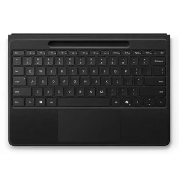 Θήκη πληκτρολογίου Microsoft Surface Pro Flex – γερμανικό layout, Bluetooth, ενσωματωμένη μπαταρία, μαύρο, συμβατό με Surface Pro 11/10/9/8