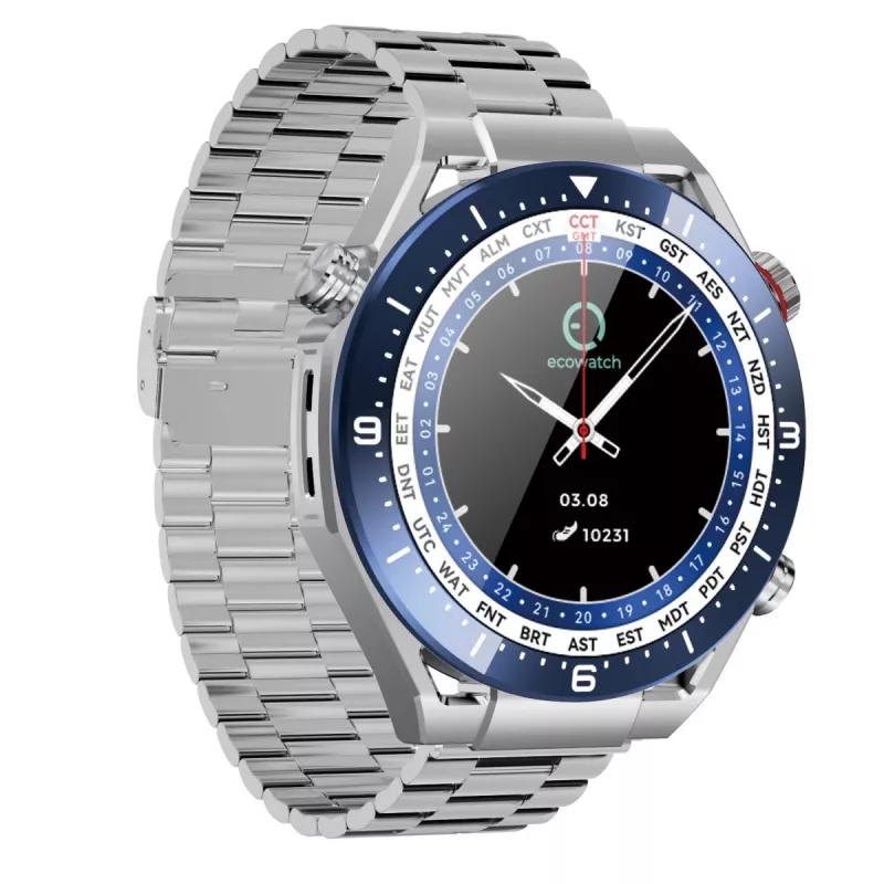 Smartwatch EW01 ασημί