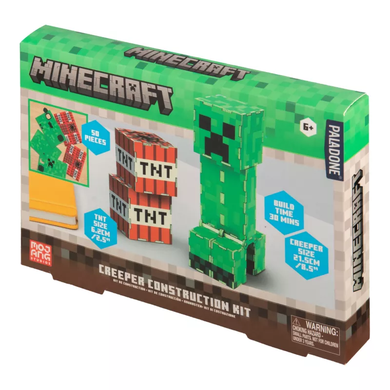 Σετ κατασκευής Paladone Minecraft Creeper – συναρμολογούμενη φιγούρα Creeper σετ