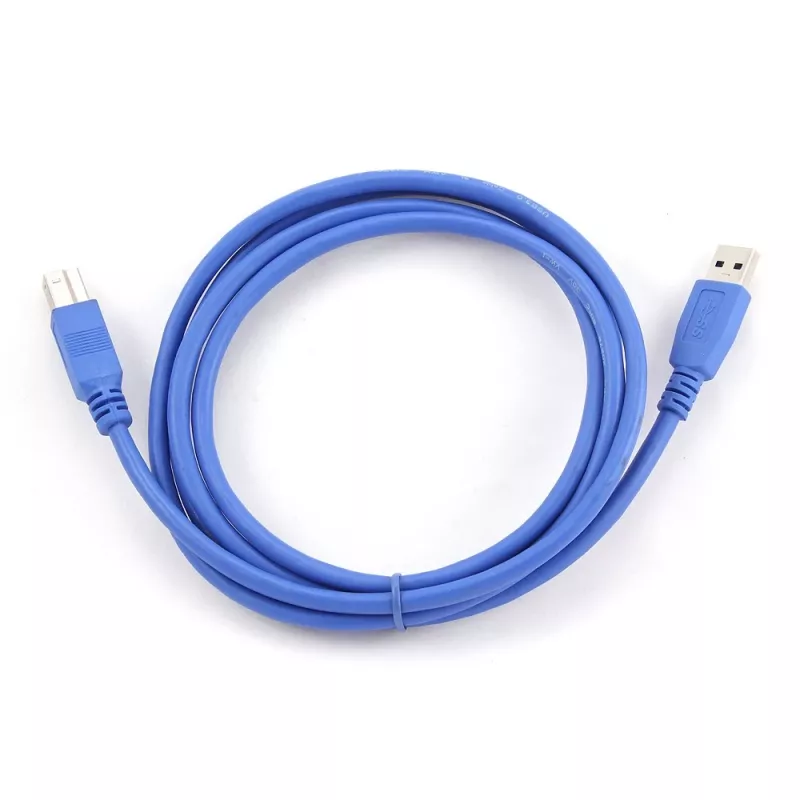Gembird - καλώδιο USB - USB Type A (M) σε USB Type B (M) - USB 3.0 - 1,8 m - χυτό - μπλε