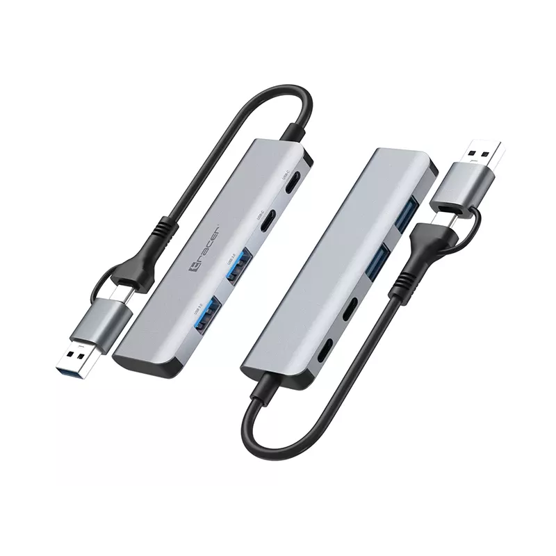 TRACER ADAPTER A-5 USB Type-C σε USB-A 2x USB-A + 2x USB-C