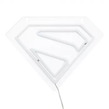 Επιτοίχιο LED νέον φως Paladone Superman PP14478SMTVN, διακοσμητική επιτοίχια πινακίδα