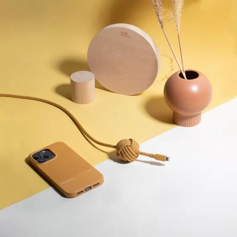 Καλώδιο USB-A σε Lightning Native Union Night — 3 m, κίτρινο