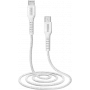 SBS TECABLELIGTC1W - 1 m - Lightning - USB C - Βύσμα αρσενικό - Βύσμα αρσενικό - Λευκό