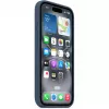 Apple MYY23ZM/A θήκη σιλικόνης με MagSafe για iPhone 16, μπλε denim