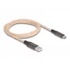 Καλώδιο DeLOCK USB 2.0 Type-A σε USB Type-C RGB 1m