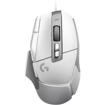 Gaming Ποντίκι Σετ Logitech G G502 X με G240 Σκληρό Gaming mousepad — Δεξιόχειρο, Οπτικό 25600 DPI, USB Type-A, 13 κουμπιά, λευκό