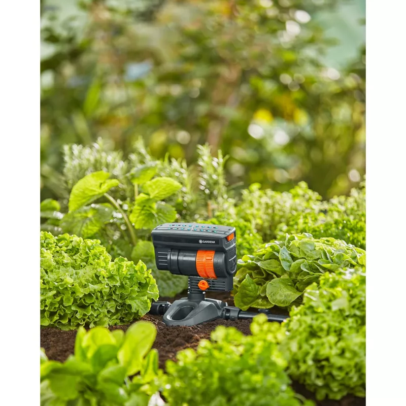 Περιστρεφόμενος εκτοξευτήρας νερού Gardena 13325-20 μαύρο 1 τεμ.