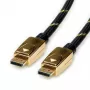 ROLINE 11.04.5921 καλώδιο DisplayPort 2 m μαύρο - χρυσό (11.04.5921)