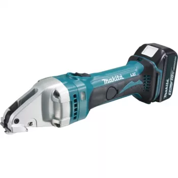 Ψαλίδι λαμαρίνας μπαταρίας DJS161RTJ, 18 Volt (Μπλε/Μαύρο, 2x μπαταρία ιόντων λιθίου 5,0 Ah, σε MAKPAC μέγεθος 2)