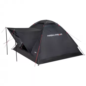 Πυραμιδική σκηνή High Peak Beaver 3 3 άτομα Σκληρό πλαίσιο Αδιάβροχη 150 cm