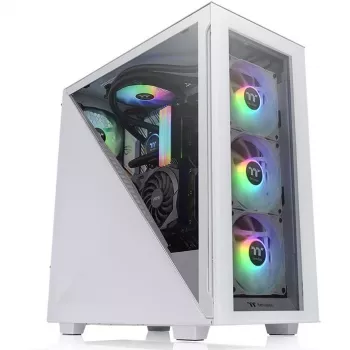 Κουτί PC Thermaltake Divider 300 TG Snow ARGB Midi Tower Λευκό