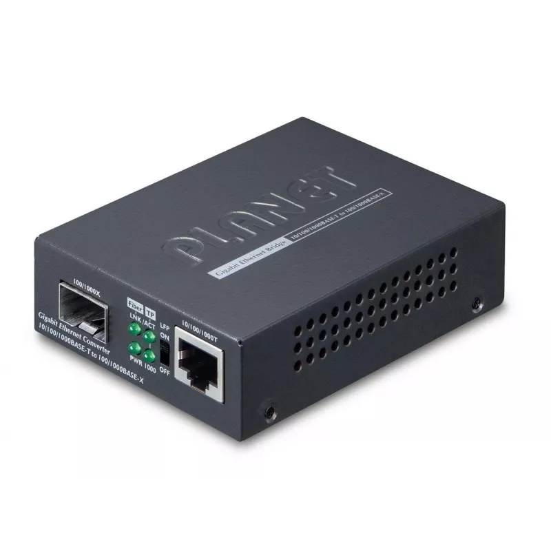 PLANET GT805A Network Media Converter 1000 Mbit/s Multimode μαύρο