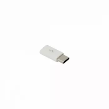 Sbox AD.USB-C W Micro USB 2.0 F. -> TYPE C M. λευκό