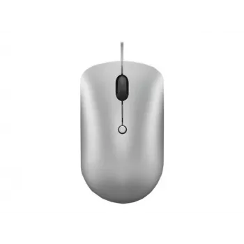 Ενσύρματο οπτικό αμφίχειρο ποντίκι Lenovo 540 USB Type-C, 3 λειτουργίες DPI, γκρι, 4 κουμπιά, καλώδιο 1,8 m