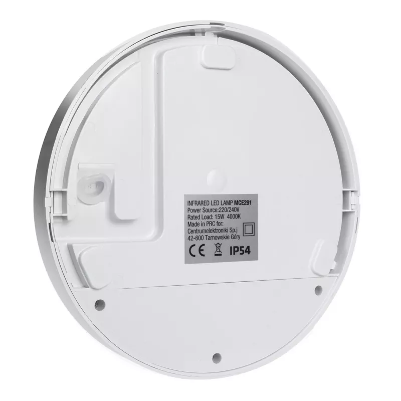 Λάμπα LED MACLEAN MCE291W με αισθητήρα κίνησης IR, 10 W, 3000 K