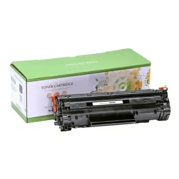 Συμβατό Static-Control Hewlett-Packard CE278A/CRG728 μαύρο, 2100 σελίδες