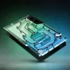 Υδρόψυκτρο GPU ek water blocks EK-Quantum Vector³ FE RTX 5090 — Επάνω μέρος από ακρυλικό